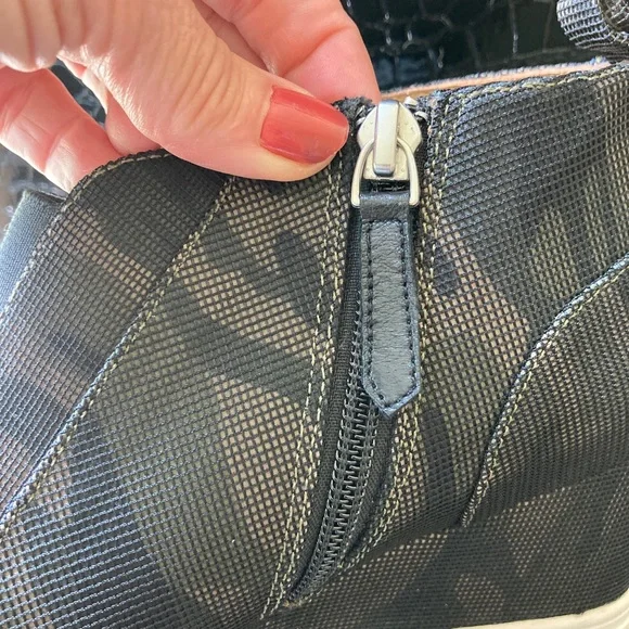 Linea Paolo camouflage wedge shoe/sneaker 7 1/2 medium width - Picture 12 of 15